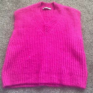 Zara Oversized Sweater Vest
